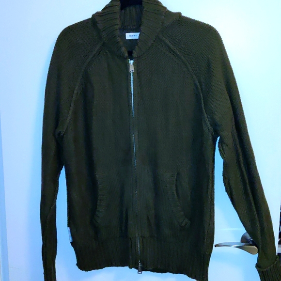 Tommy Hilfiger Olive Sweater L